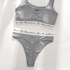 Ensemble soutien-gorge et culottes sans couture pour femmes