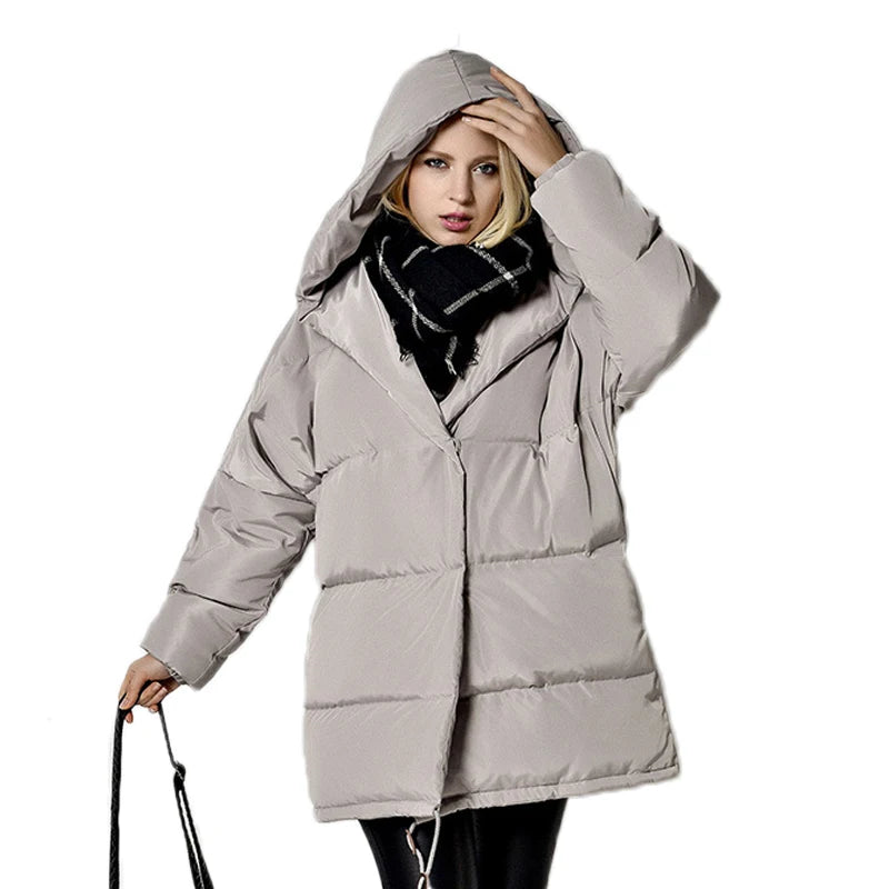 Vestes 90% duvet de canard blanc pour femmes