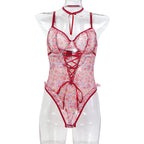 Body moulant sans manches et col en V pour femmes