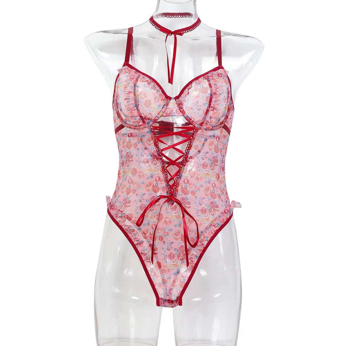 Body moulant sans manches et col en V pour femmes