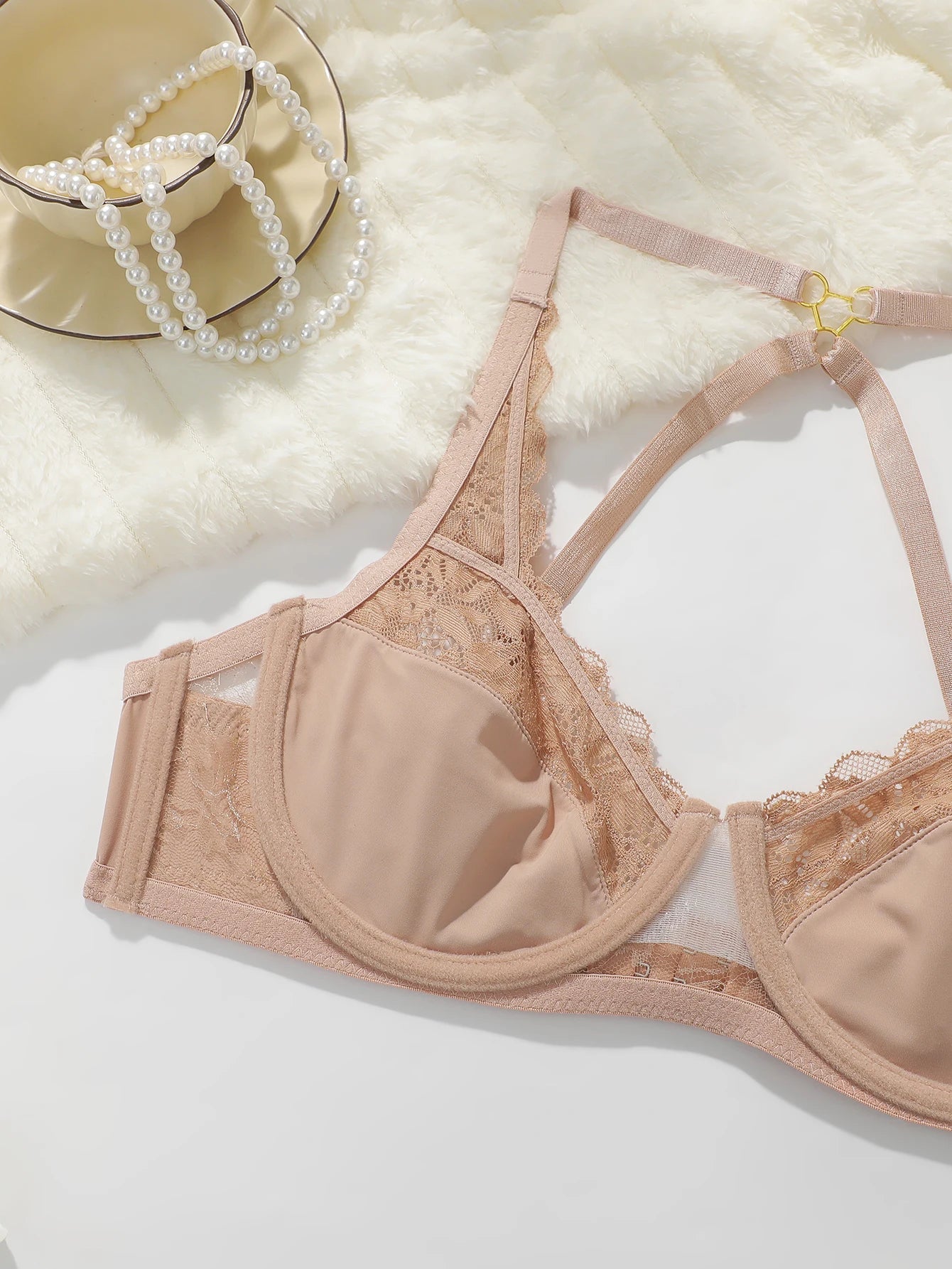 Soutien-gorge à bretelles croisées pour femmes