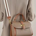 Sac à bandoulière de luxe léger et tendance en cuir pour femmes