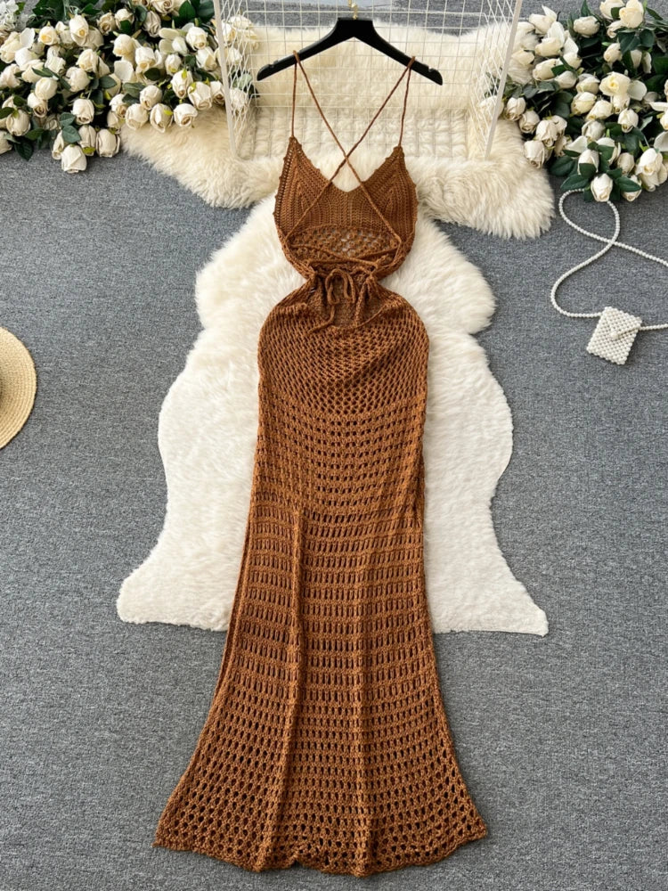 Robe de plage bohème pour femmes