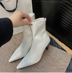 Bottine de rinçage pointues pour femmes