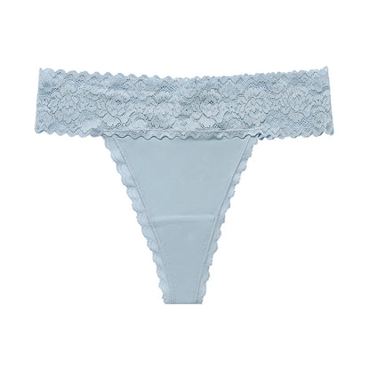 String en Dentelle Florale Femme