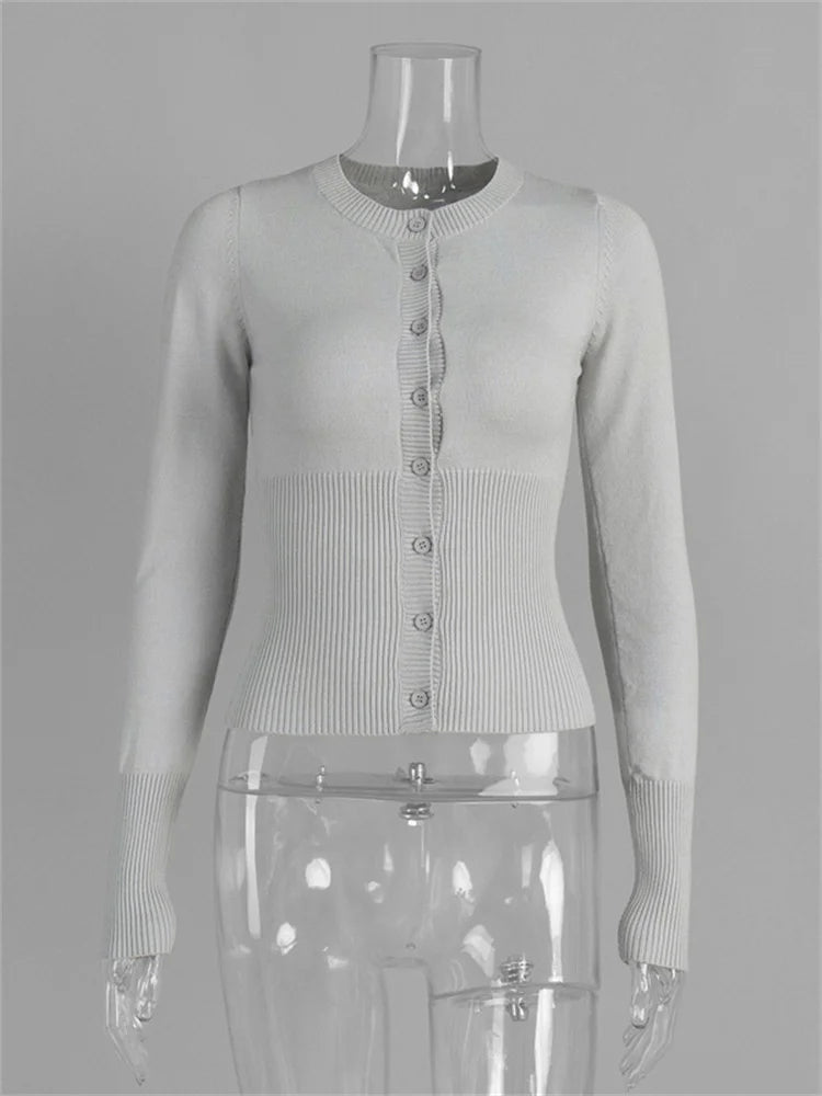 Cardigan décontracté tricot pour femmes