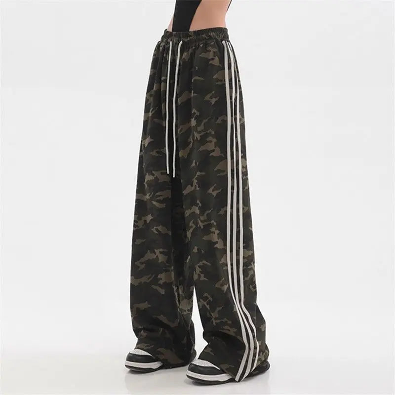 Pantalon de jogging rayé pour femmes