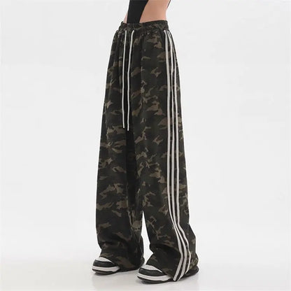 Pantalon de Jogging Rayé Femme – Style Sport