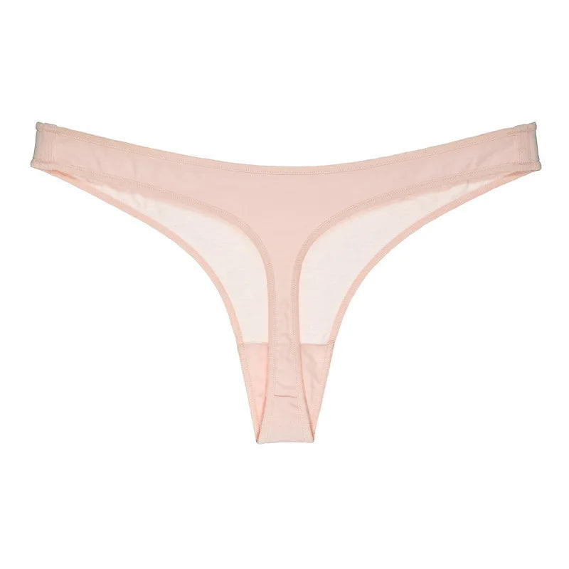 String taille basse sans couture pour femmes