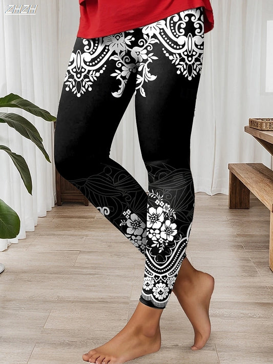 Legging Femme – Imprimé Ethnique