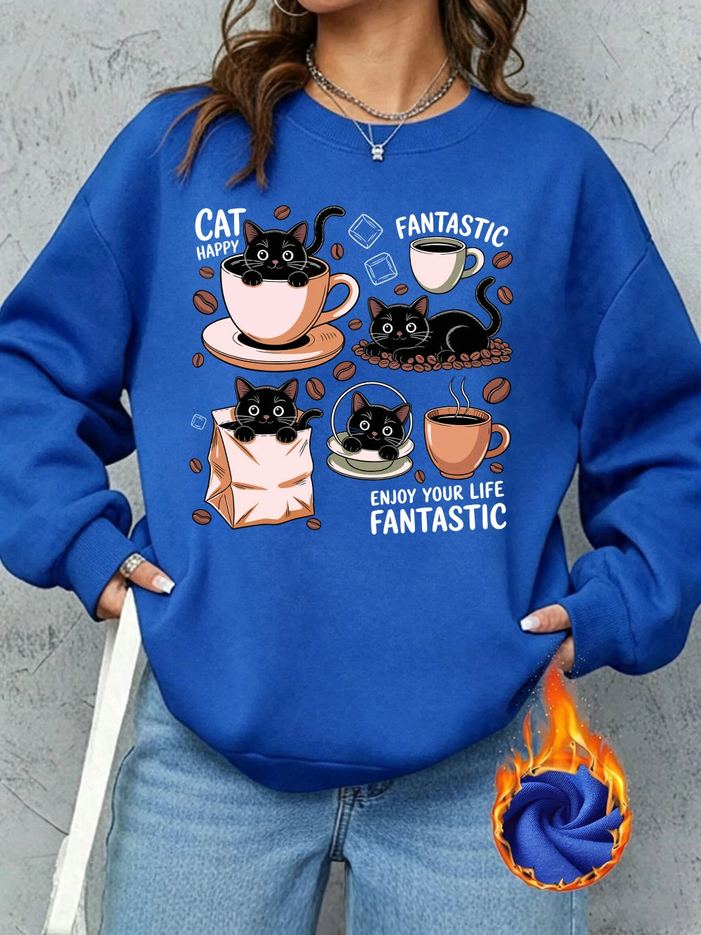 Sweat-shirt à capuche pour femmes