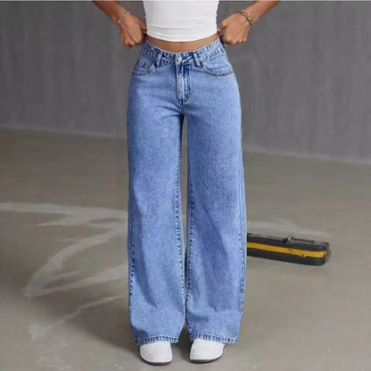 Jean Baggy Femme – Coupe Ample Streetwear