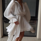 Robe mini à volants pour femmes
