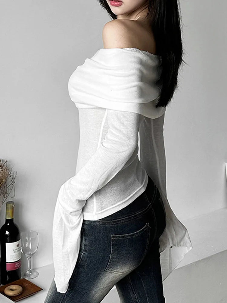 T-shirt à manches longues pour femmes