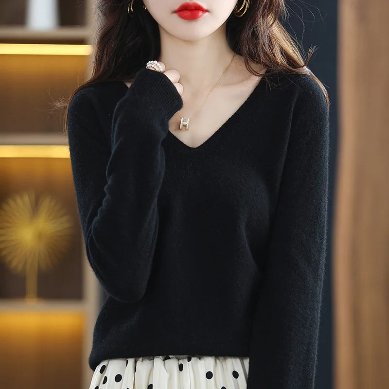 Pull à coupe ajustée pour femmes