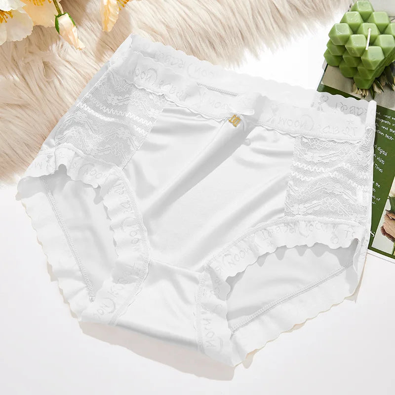 Culotte en dentelle creuse pour femmes