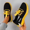 Chaussures plates d'été en maille respirante pour femmes