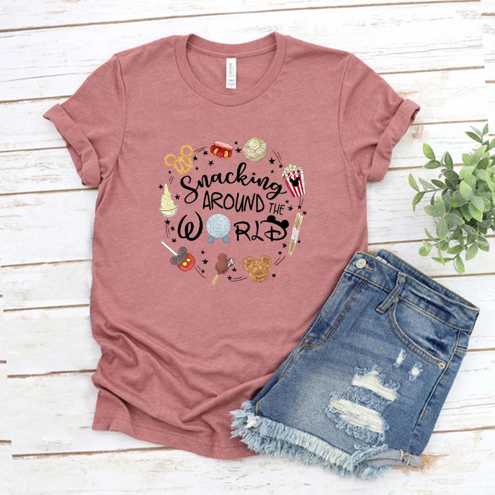 T-shirt à manches courtes pour femmes