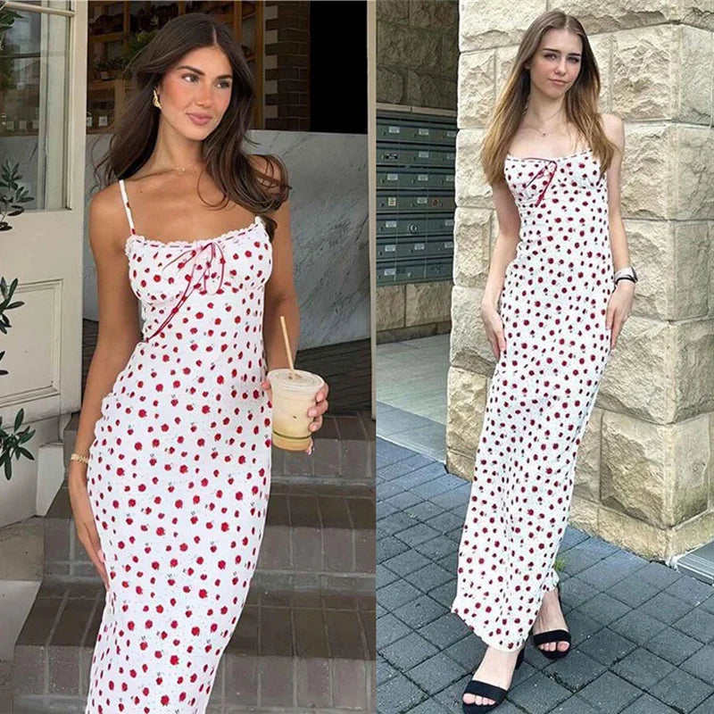 Robe Maxi imprimée tendance pour femmes