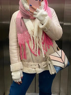 Veste en fausse fourrure pour femmes