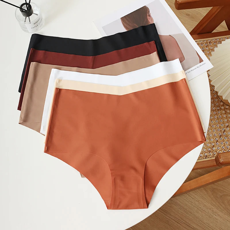 Culotte en soie glacée sans couture pour femmes