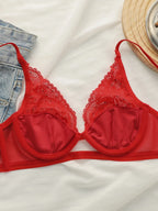 Soutien-gorge avec strass brillants pour femmes