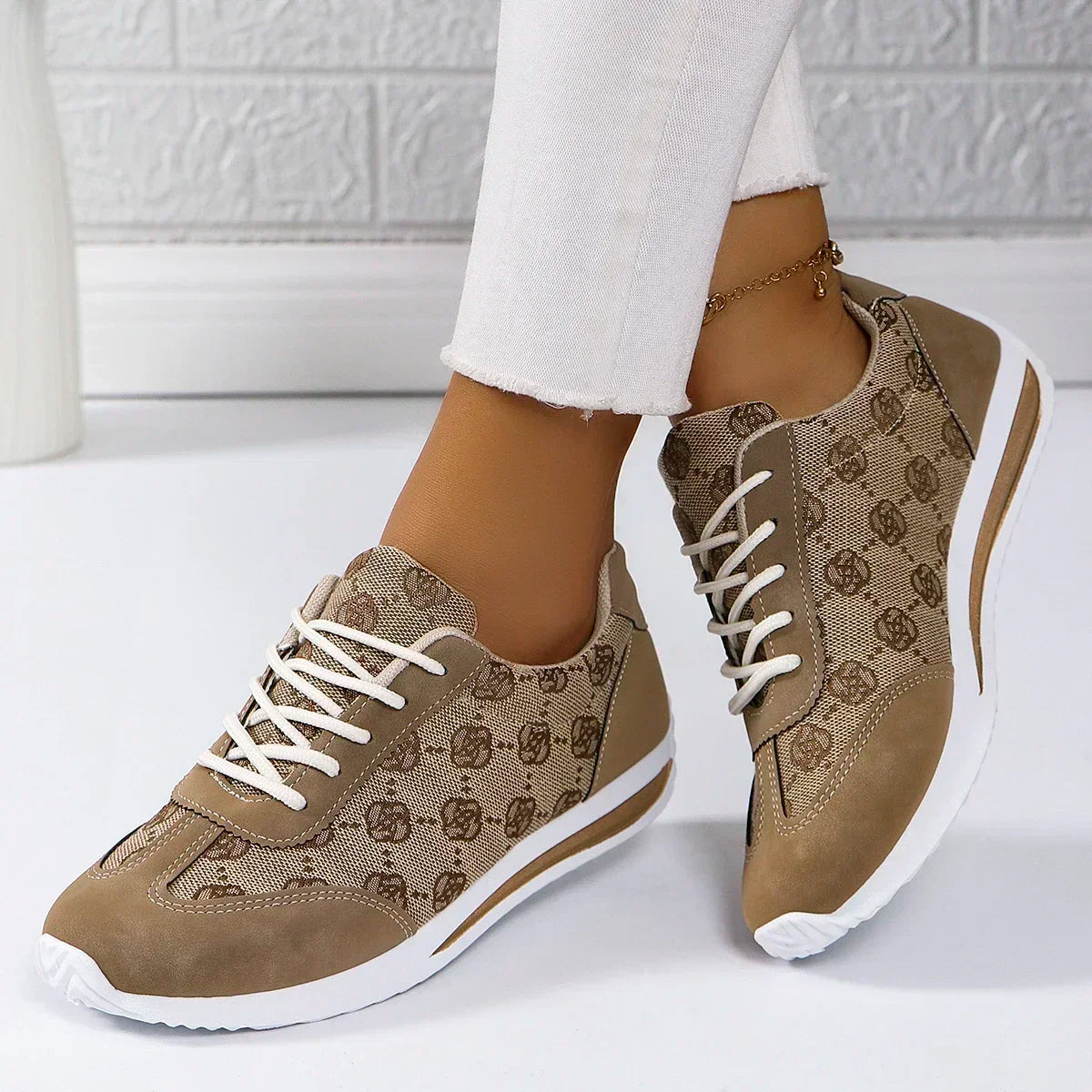Baskets plat confortable décontracté pour femmes