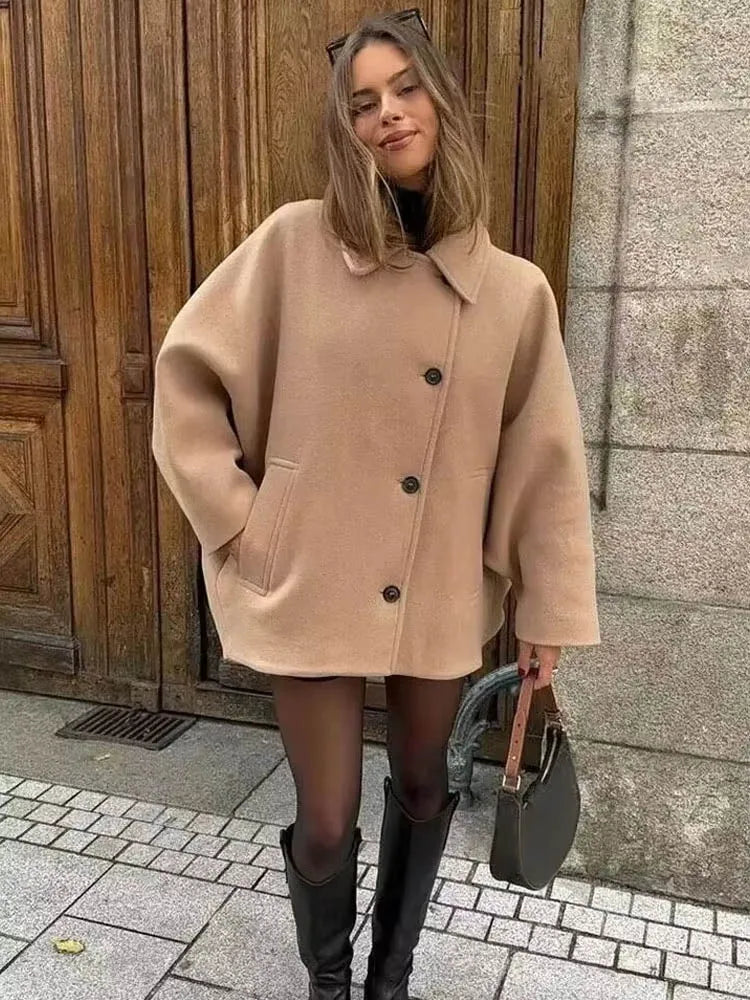 Veste courte ample pour femmes