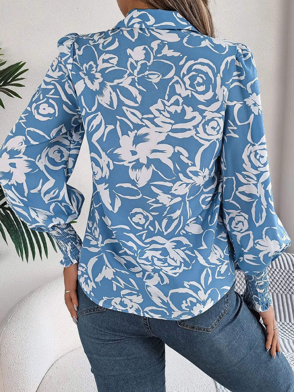 Chemise élégante à simple boutonnage pour femmes