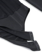 Body transparent dos nu hauts moulante pour femmes