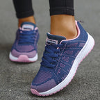 Baskets à lacets respirantes pour femmes