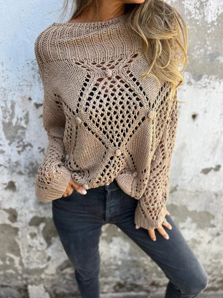 Pulls à manches longues pour femmes