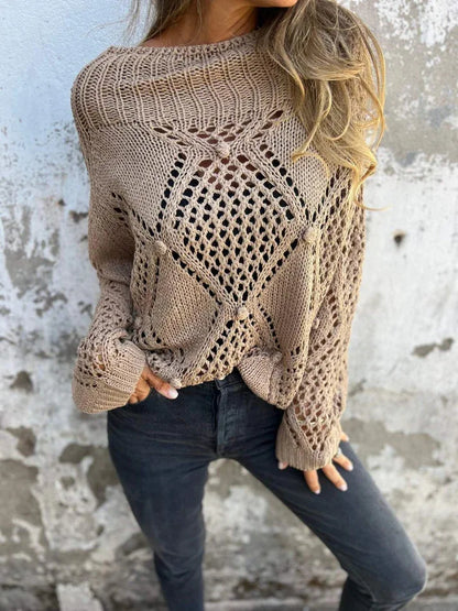 Pull en Maille Femme – Manches Longues