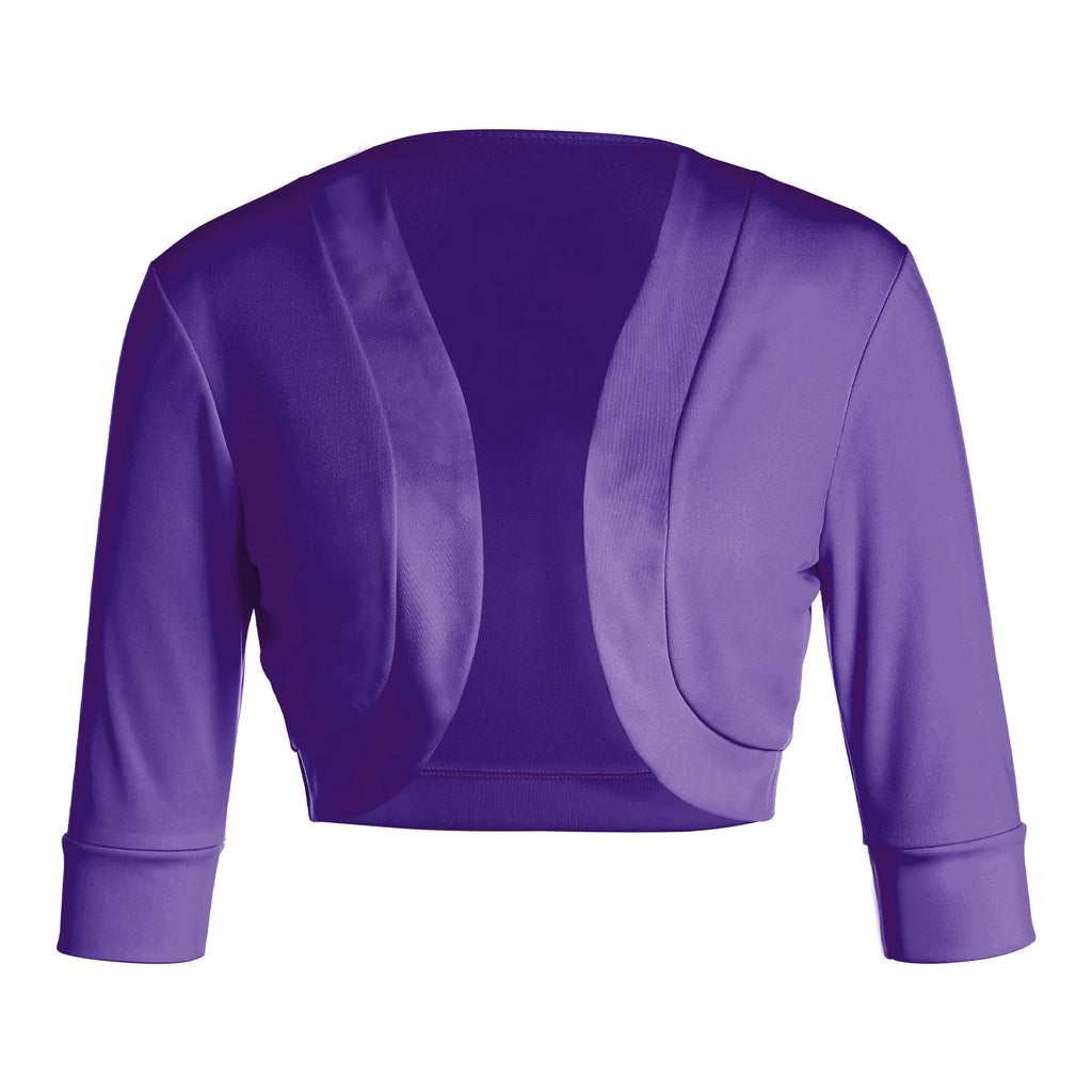 Veste cardigan courte à manches longues pour femmes