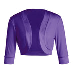 Veste cardigan courte à manches longues pour femmes