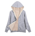 Manteau à glissière pour femmes