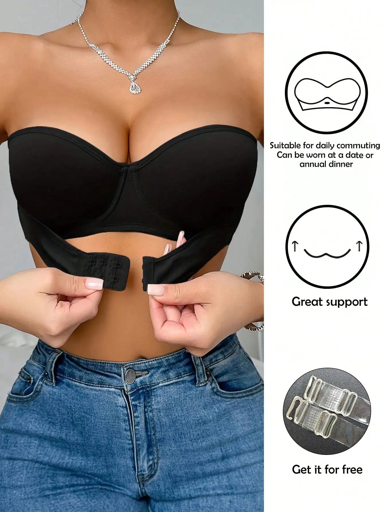 Soutien-gorge d'allaitement push-up à armatures pour femmes