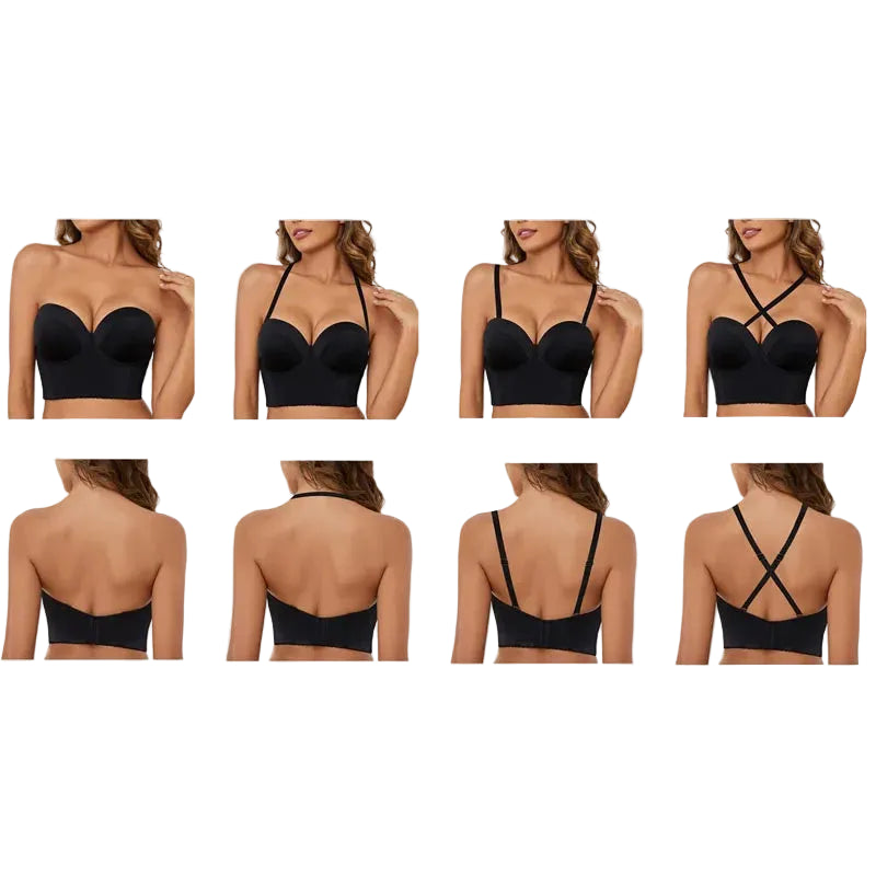 Soutien-gorge Bandeau Convertible antidérapant pour femmes
