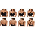 Soutien-gorge Bandeau Convertible antidérapant pour femmes