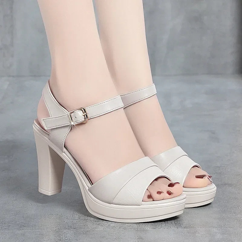 Sandales à talons pour femmes