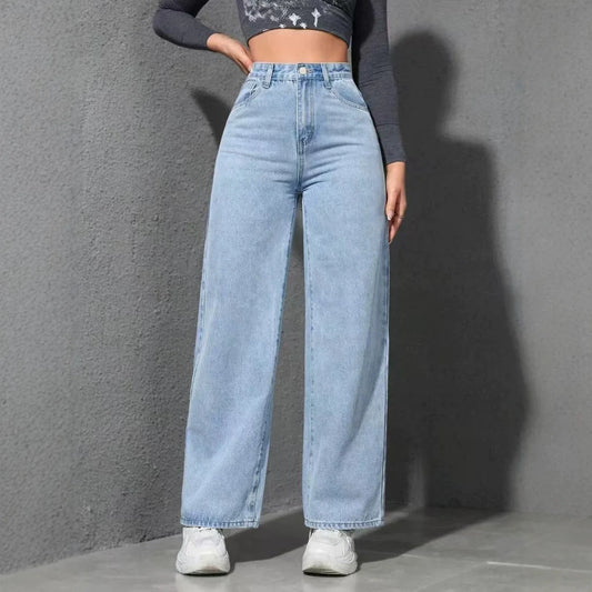 Jean Baggy Femme – Coupe Ample Streetwear