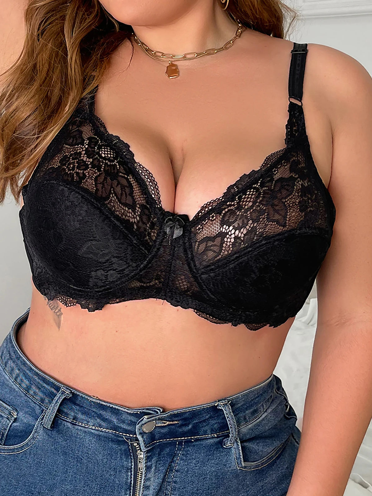 Soutien-Gorge Femme en Dentelle – Sans Couture
