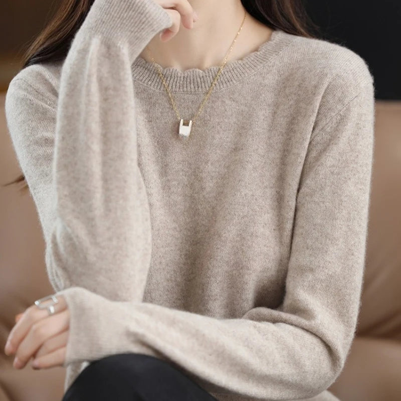 Pull Décontracté Femme – Maille Douce et Confortable