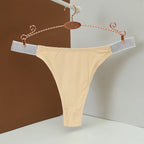 String avec strass lettres et diamants pour femmes