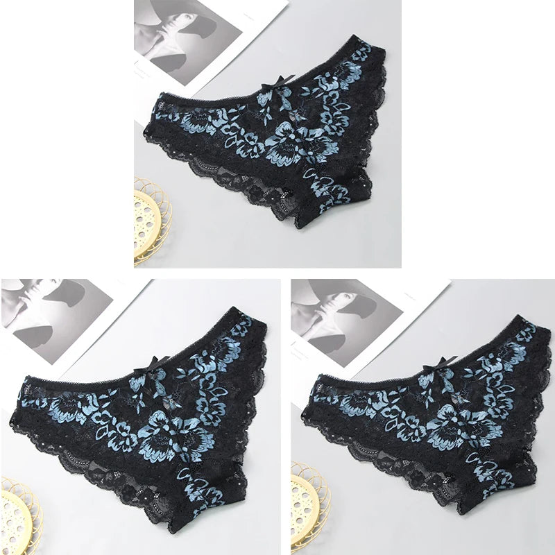 Lot de 3 culottes sexy pour femmes