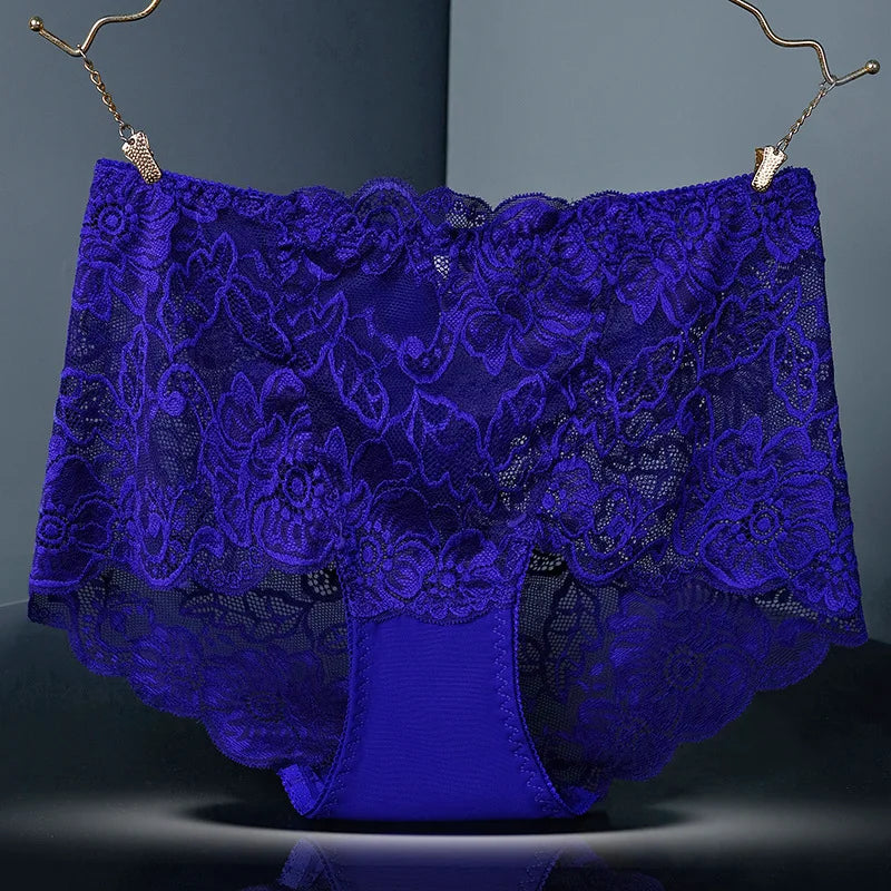 Culotte sexy en dentelle effet push-up, sans coutures  pour femmes