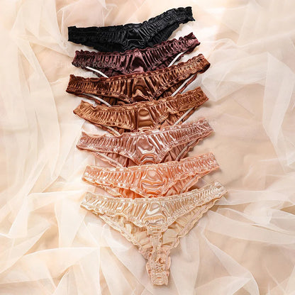 String Effet Soie Femme – Lingerie Discrète
