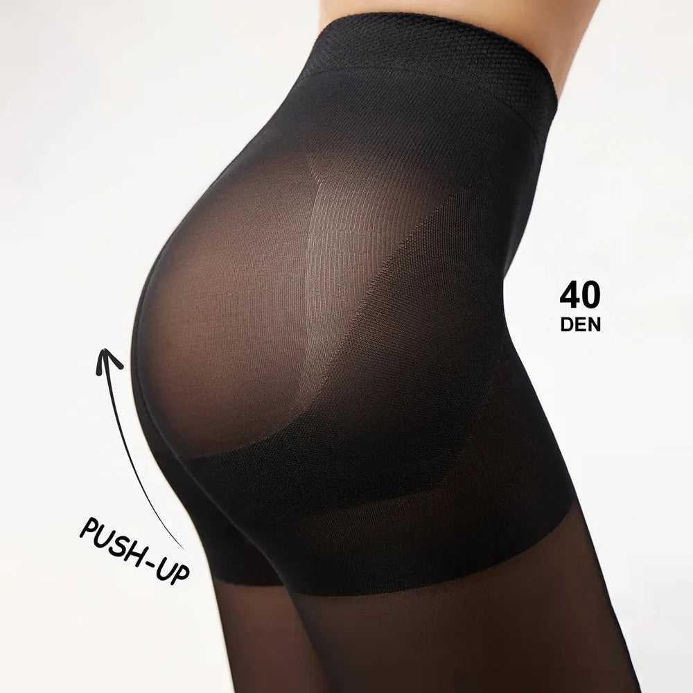Collants push-up taille haute pour femmes