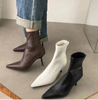 Bottine de rinçage pointues pour femmes