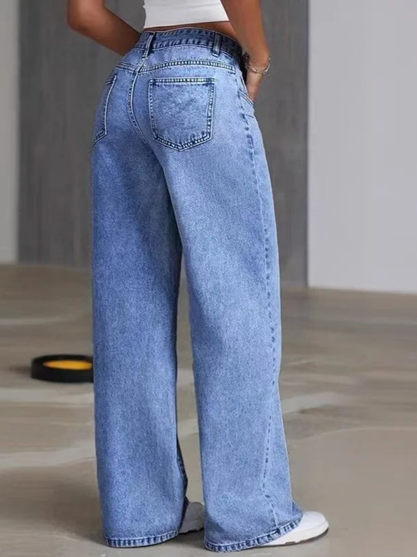 Jean Baggy Femme – Coupe Ample Streetwear